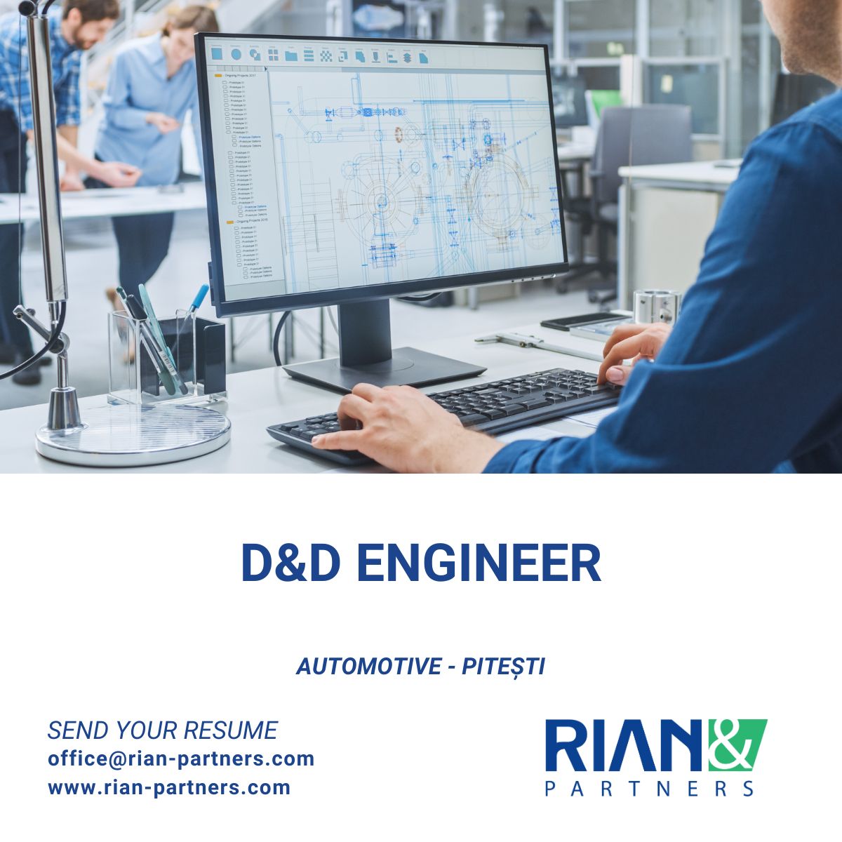 RIAN & Partners | Job-uri disponibile: D&D ENGINEER
